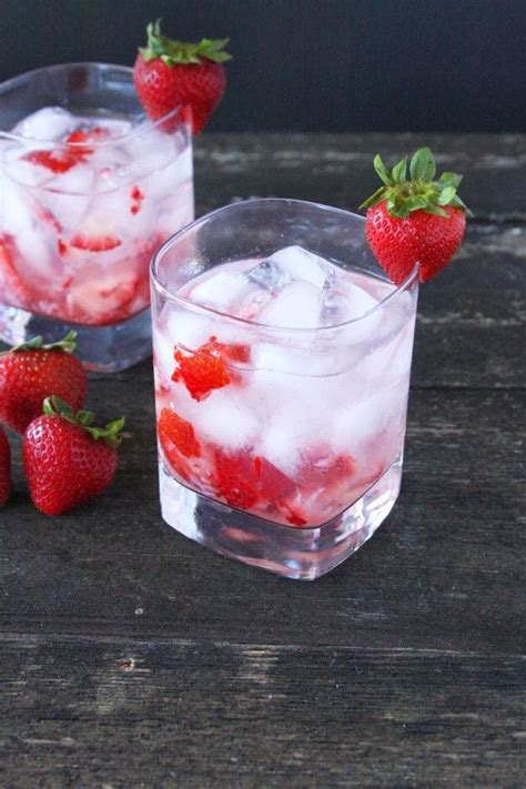 Drink Recipes Strawberries And Cream Cocktail Recipe