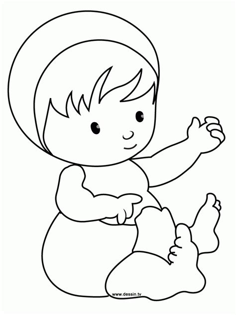 baby shower coloring pages - Clip Art Library