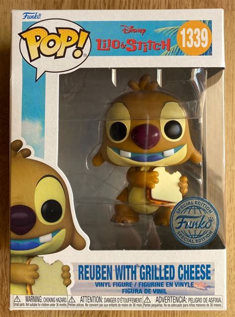 Funko Pop Reuben With Grilled Cheese Disney Lilo Stitch Comprare