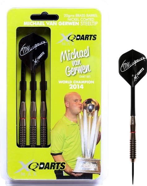 Xq Max Darts Michael Van Gerwen Dartset 20 Gr Nickel