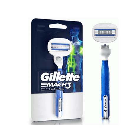 Aparelho De Depila O Gillette Mach Corpo Recarreg Vel Unidade