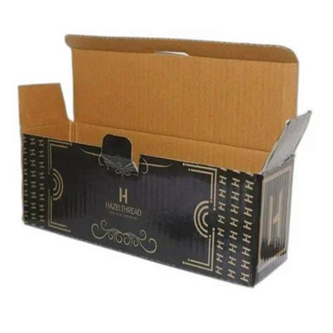 Single Wall 3 Ply Corrugated Shoes Packaging Boxes At Best Price In