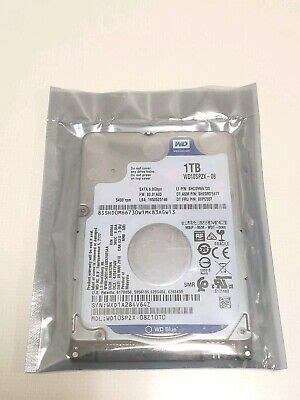 Western Digital Wd Spzx Tb Mb Sata Blue Hard Drive Laptop Ps