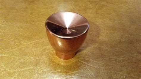 Sm COPPER KNOB by AJAX, Copper Kitchen Knob,Vintage Copper Knob,Copper ...