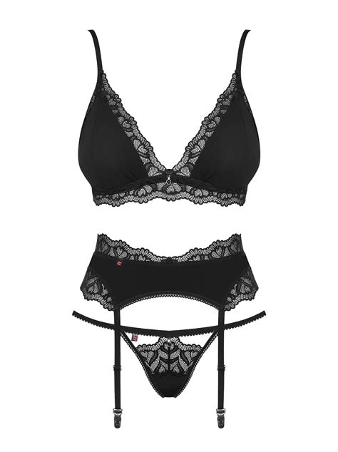 Obsessive Lingerie Arisha Set Con Reggicalze