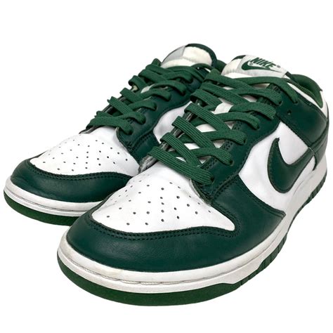 【楽天市場】【中古】nike Dunk Low Retro Team Greenダンクローチームグリーン グリーン×ホワイト サイズ：us8