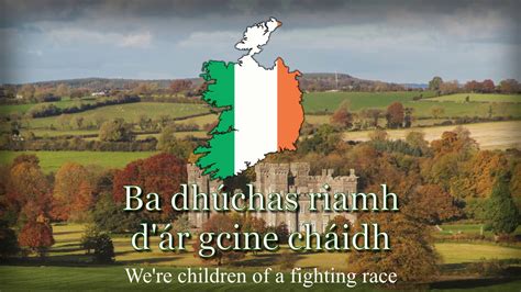 National Anthem Of Ireland Amhrán Na Bhfiann Irish Version Youtube