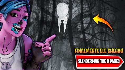 Slender Man No Fortnite Slender S Curse The Pages Mapa De