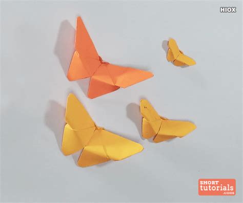 Origami ideas: Origami Paper Butterfly Step By Step