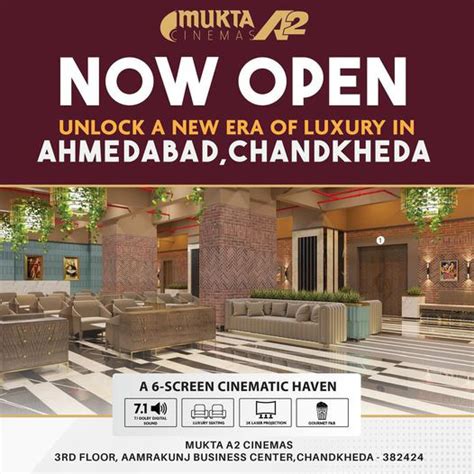 Mukta A2 Cinemas Marks Grand Opening Of Six State Of The Art Screens In