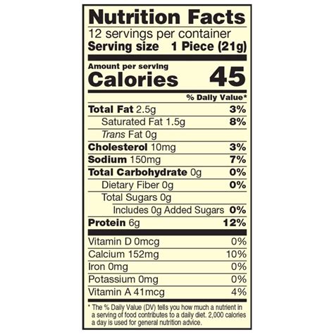 String Cheese Nutritional Information Blog Dandk