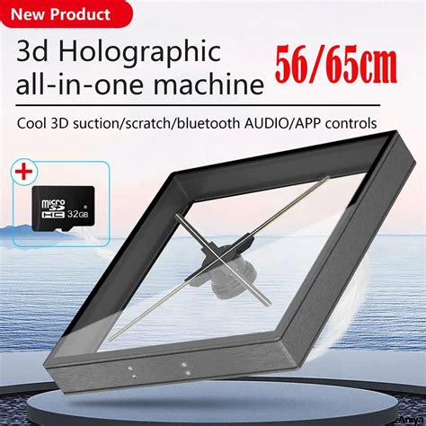 Cm Holographic Fan Light Projector D App Pc Control Advertising