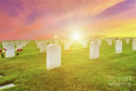 American War Cemetery Photograph By Benny Marty Fine Art America