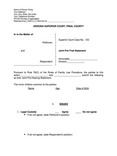 Pre Hearing Statement Sample Fill Out Sign Online Dochub