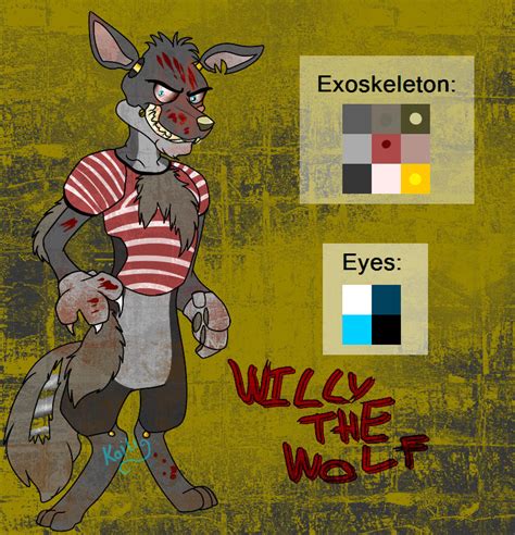 Fnaf Oc Adoptable Willy The Wolf Closed By Mochifries On Deviantart