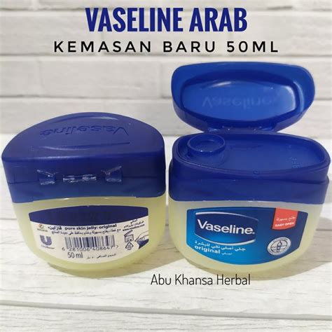 Jual Promo Vaseline Pure Petroleum Jelly 60 Ml Vaselin Arab