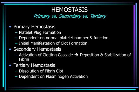 Ppt Hemostasisthrombosis I Powerpoint Presentation Free Download