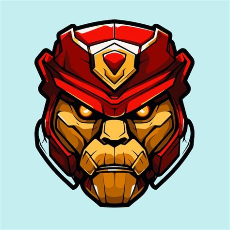 Premium Vector Bear Robot