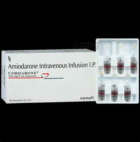 Amiodarone Intravenous Infusion Mg At Vial In Surat Id