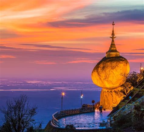 Golden Rock - The Immortal Legendary Gem in Myanmar