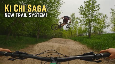 New Trail System Now Open Ki Chi Saga Park Built By Pathfinder Trails