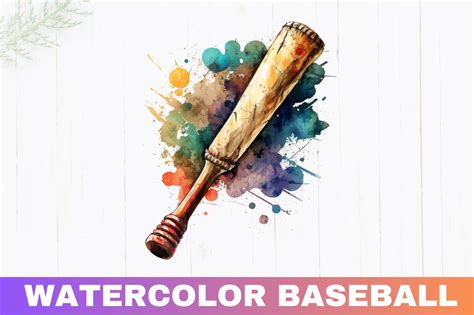 Watercolor Baseball Graphic By Mushamia9271 · Creative Fabrica