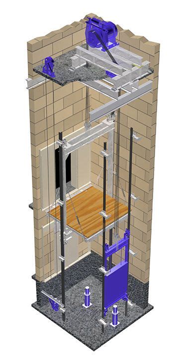 Traction Elevators Traction Elevator System