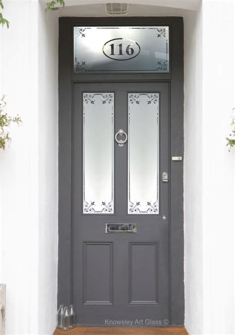 Front Doors With Frosted Glass Panels Glass Designs