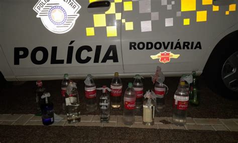 21 Litros De Lança Perfume é Apreendido Em Blitz Da Polícia Rodoviária