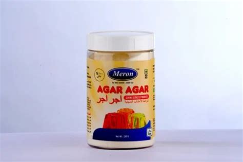 Agar Agar Food Grade Powder Agar Agar 250gm Container China Grass