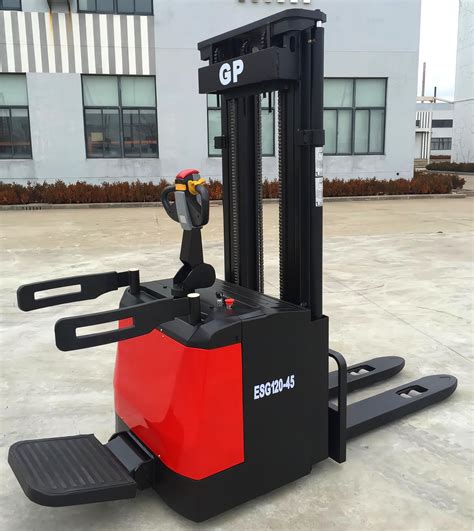 Ton Full Electric Powered Pallet Stacker China Electric Stacker And