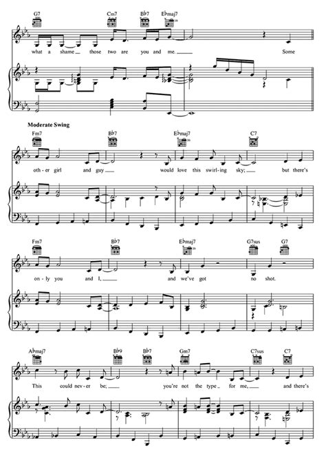 A LOVELY NIGHT Piano Sheet music | Easy Sheet Music