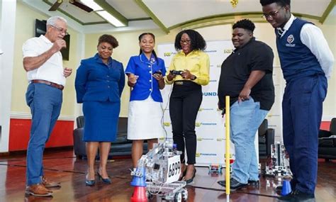 Ncb Foundation First Tech Challenge Sparks Teen’s Love For Robotics Jamaica Observer