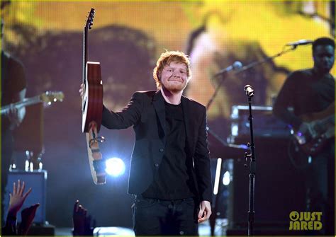 Ed Sheeran Performs His Two Hit Songs at iHeartRadio Music Awards 2017 ...