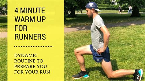 Runners Warm Up Routine Quick And Easy 4 Minutes Dynamic Stretches For Runners Youtube