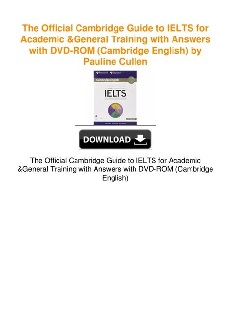 Ppt The Official Cambridge Guide To Ielts For Academic General