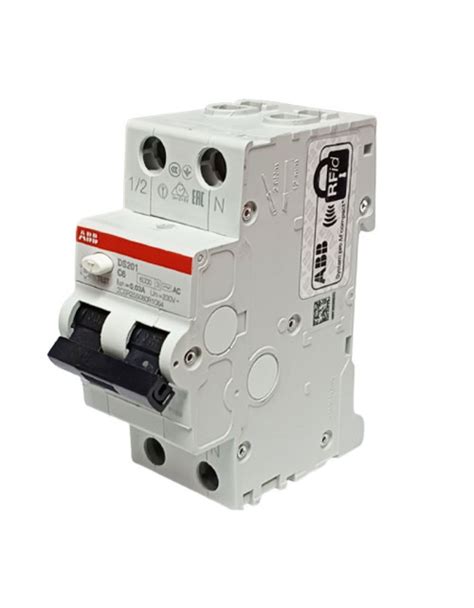 ABB 1P N 6A Differential Leistungsschalter 2 AC Module Matyco