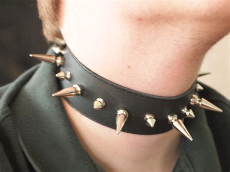 Spike Collar Black By Tretron On Deviantart