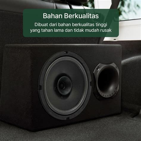 TaffSTUDIO Roadstar Speaker Subwoofer Mobil HiFi 6 5 Inch 100W 1 PCS