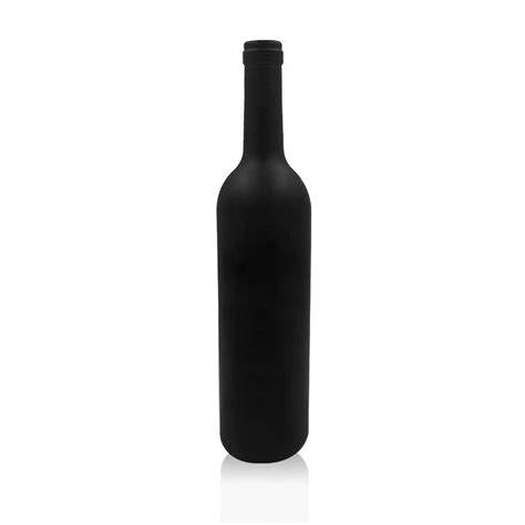 Black 750ml Wine Glass Bottle Wine Bottle Glass Glass Bottles With Corks Glass Bottles Wholesale