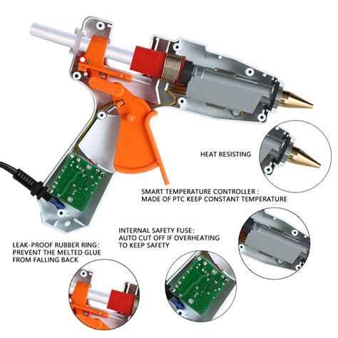 Taitu Diy Mini Guns Hot Melt Glue Guns Adhesive Stick Silicone Guns Thermo Gluegun Industrial