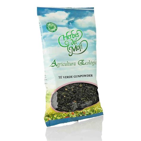 Té verde Gunpowder 70g Herbes de Molí ecológico 8428201102590