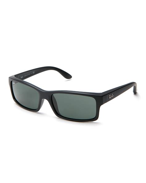 Ray Ban Black Rb4151 Rectangular Sunglasses For Men Lyst