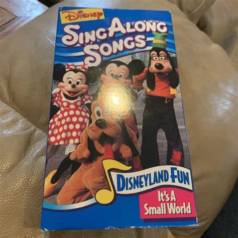 Disneys Sing Along Songs Disneyland Fun Its A Small World Vhs