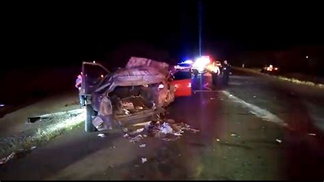 Las impactantes imágenes del choque en una carretera de Hermosillo que