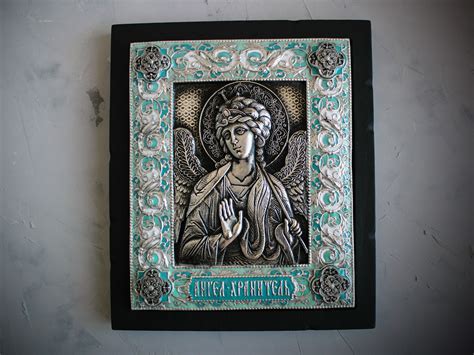 Guardian Angel Icon Orthodox Icon of a Guardian Angel Holy - Etsy