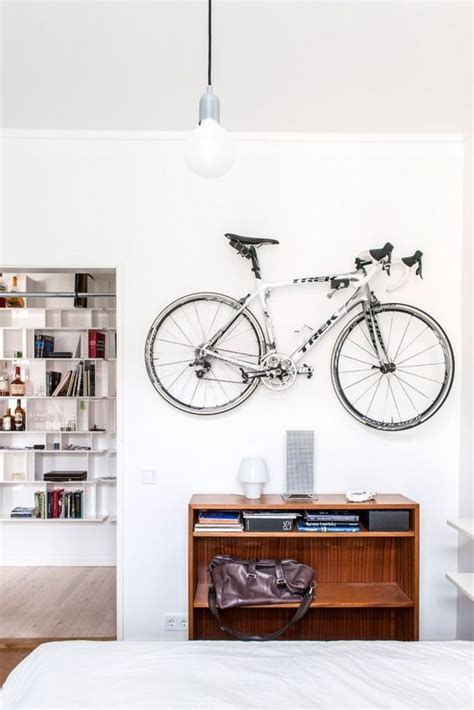 Ideias Criativas Para Guardar Bicicleta Em Apartamento Paredes