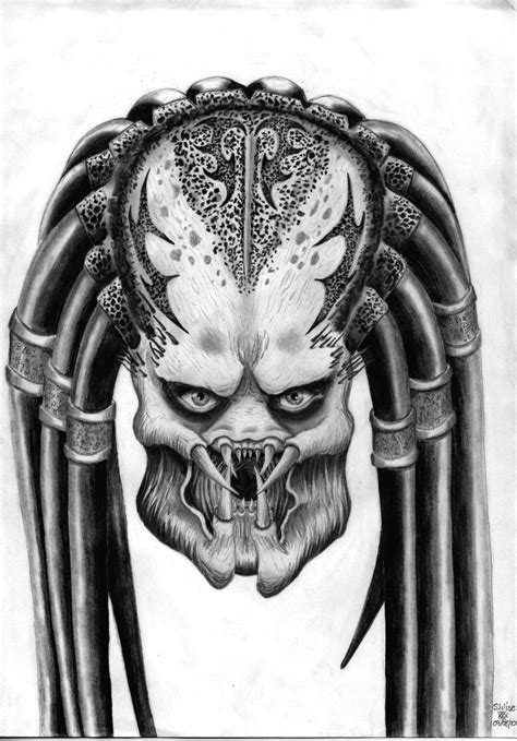 Predator Head by Glaiceana on DeviantArt