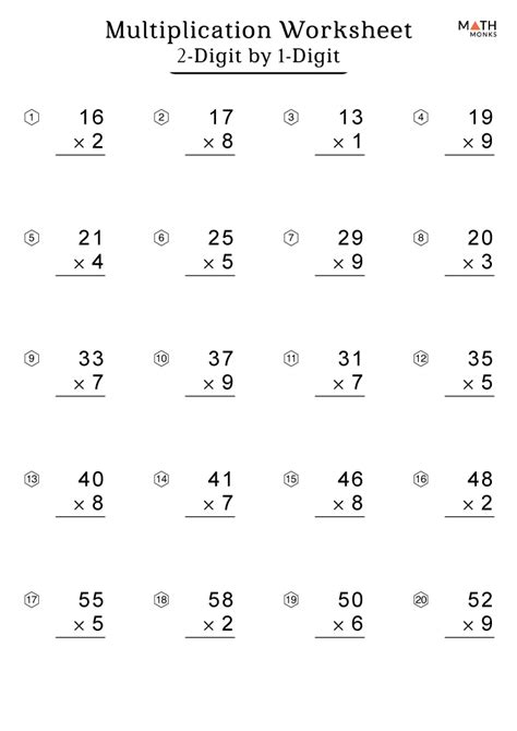 Grade 6 Multiplication Worksheets Free Printables Math Worksheets