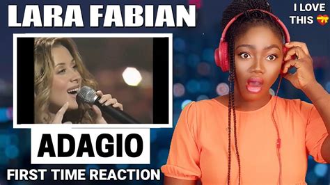 Singer Reacts First Time Hearing Lara Fabian Adagio Reaction